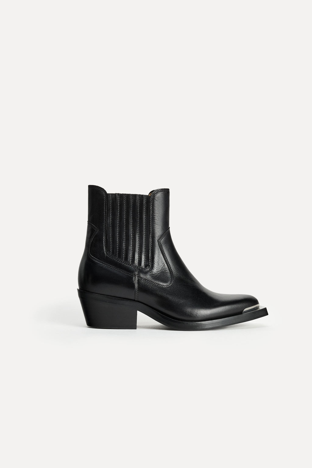 ANKLE BOOTS WITH LEATHER TOECAP 50TH ANNIVERSARY - Zara фото 2