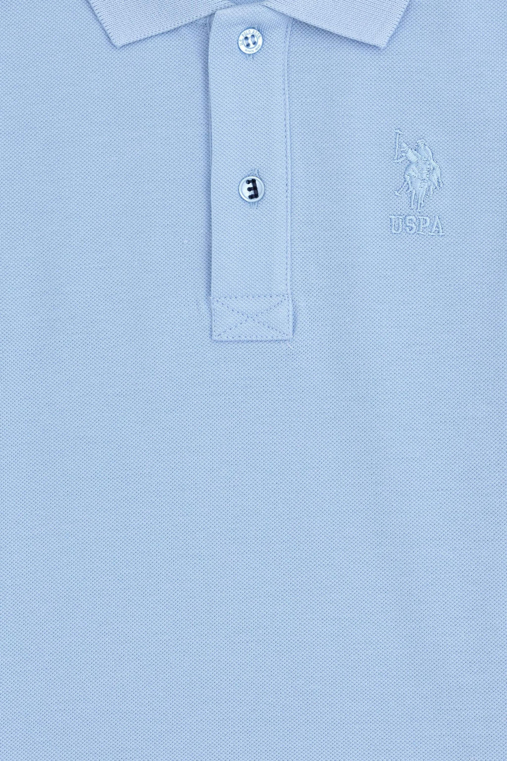 U. S. Polo Assn / Голубая базовая футболка для мальчика - U.s. polo assn фото 3