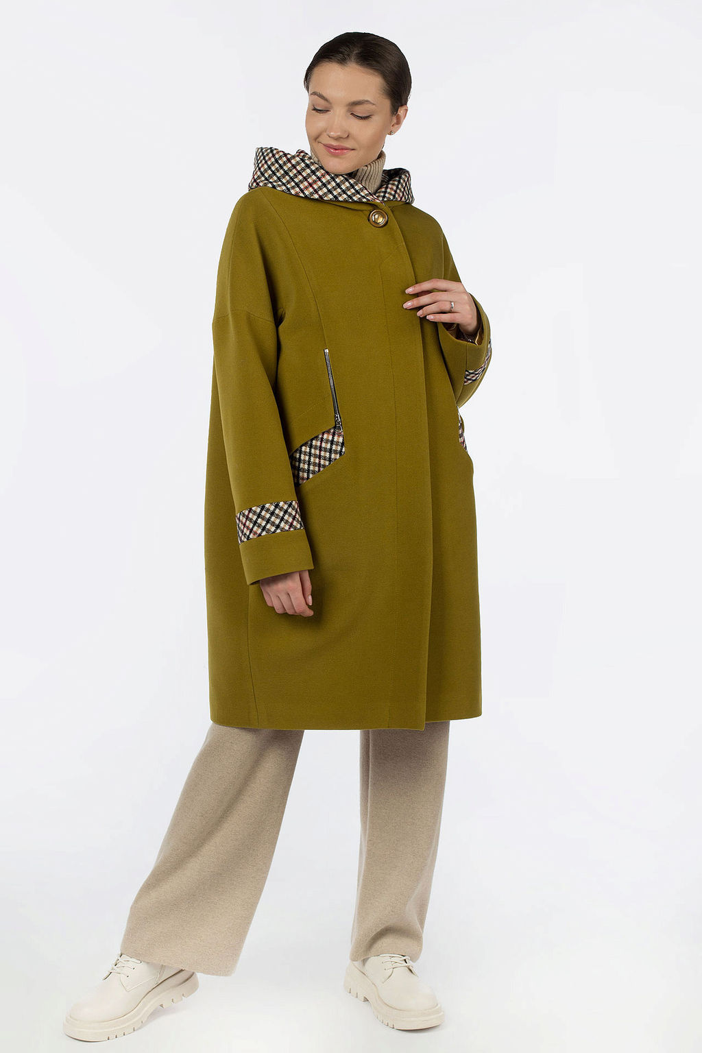 Пальто женское демисезонное - El podio фото 2