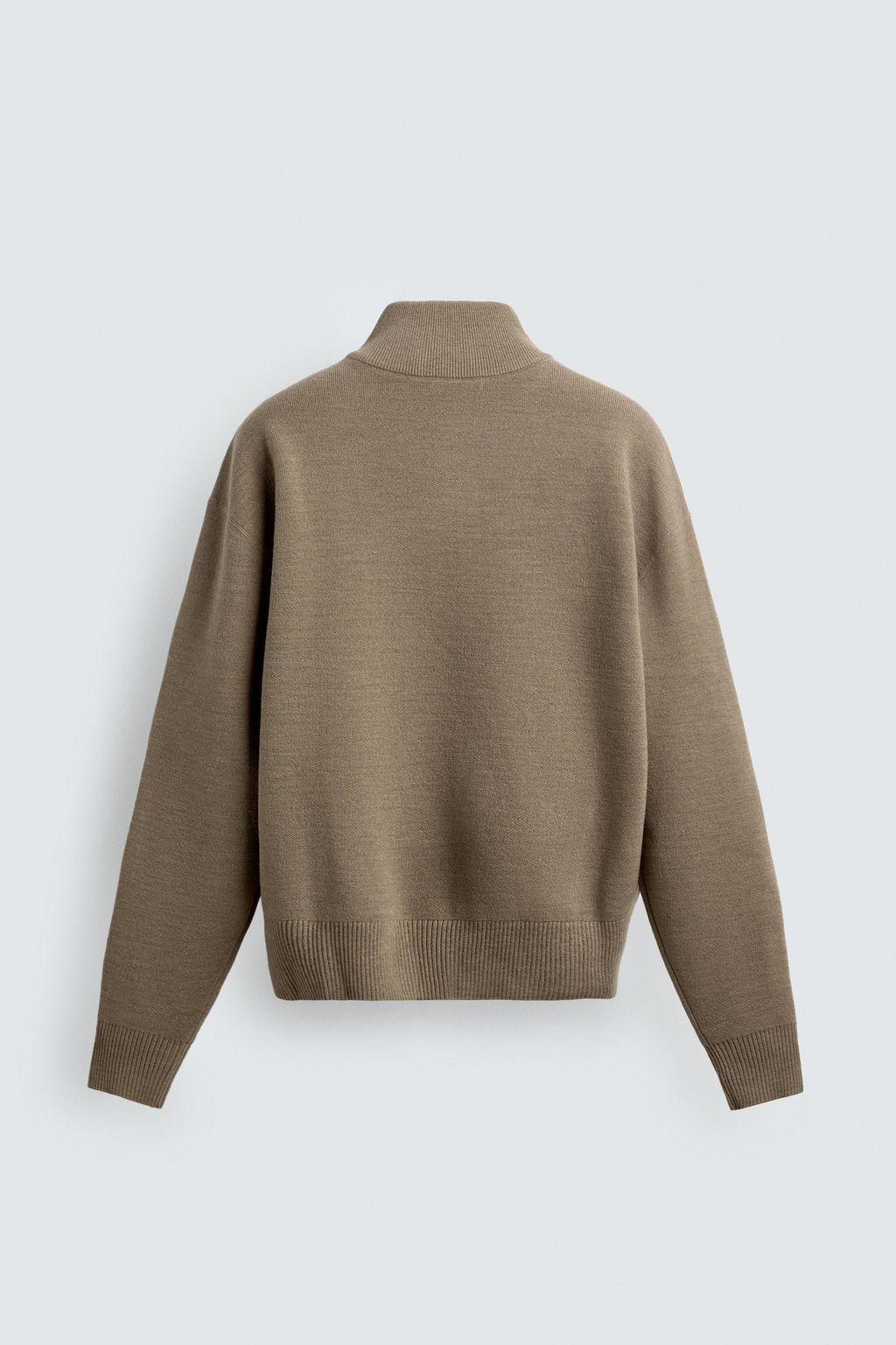 JERSEY CUELLO CREMALLERA / Beige - Zara фото 9