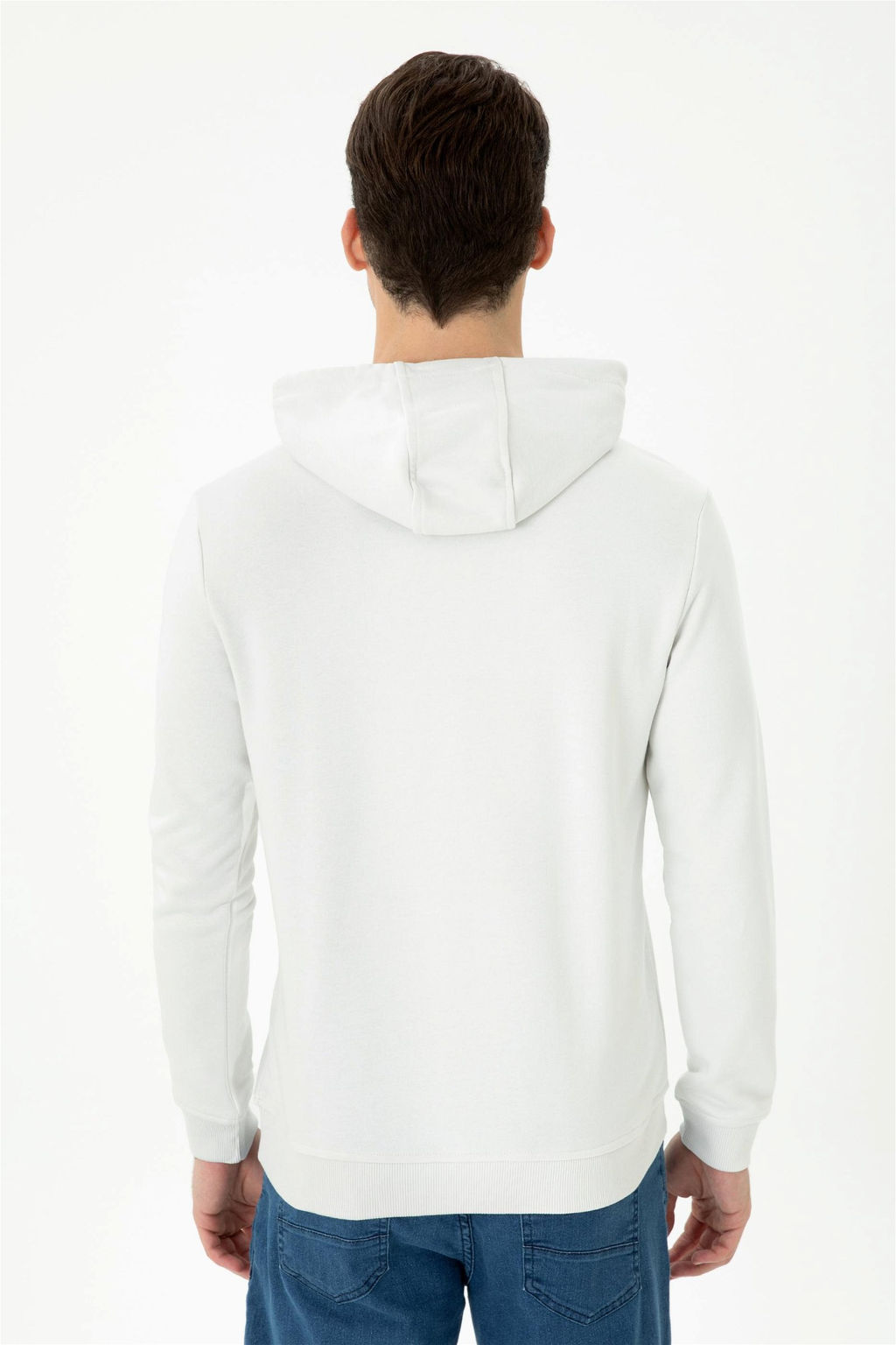 U. S. Polo Assn Мужская толстовка с капюшоном и камнем - U.s. polo assn фото 5