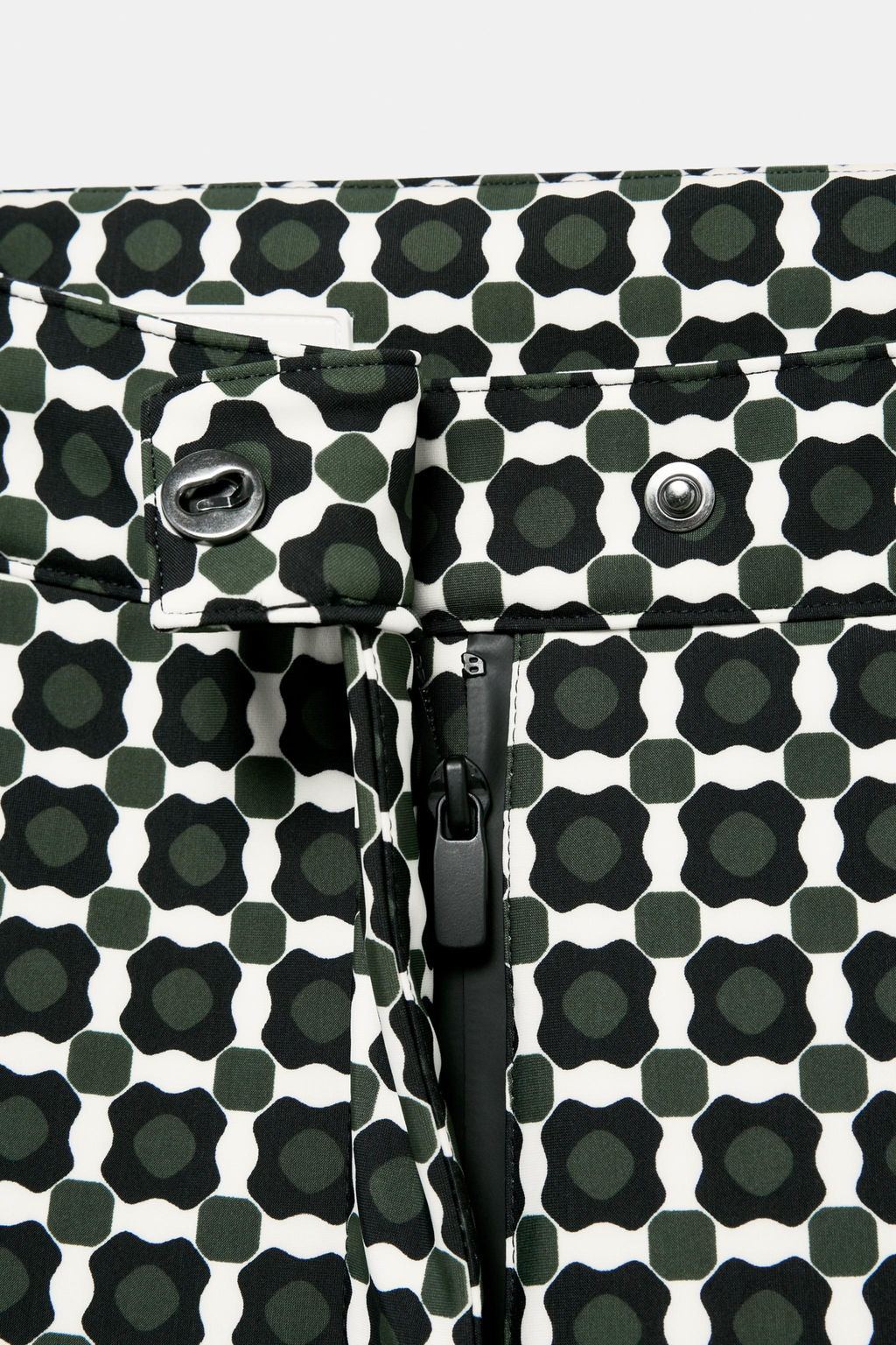 PANTAL?N FLARE WATER RESISTANT WINDPROOF RECCO® TECHNOLOGY SKI COLLECTION / Verde / Crudo