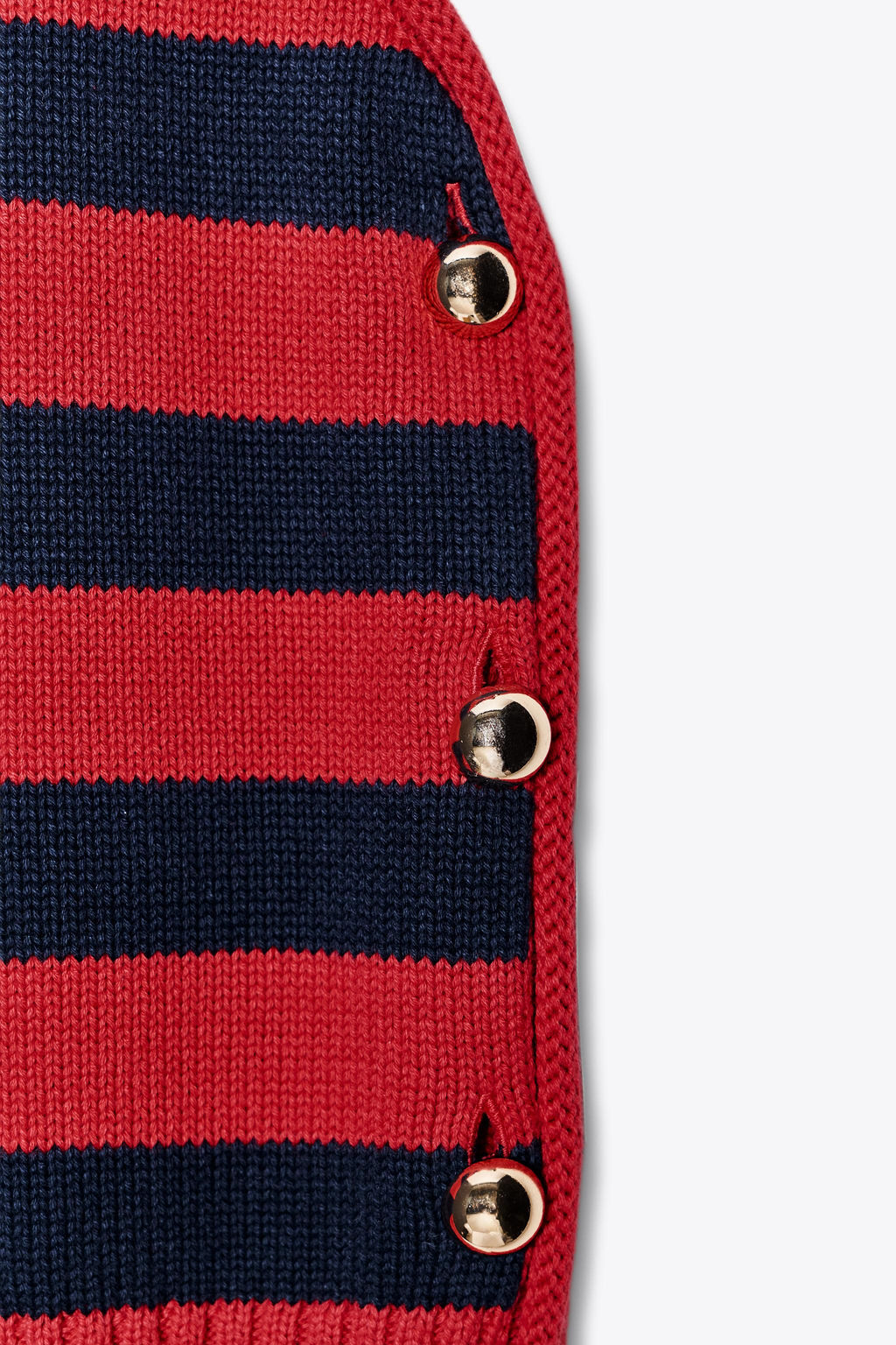 SIDE BUTTON KNIT WAISTCOAT TOP - Zara фото 6