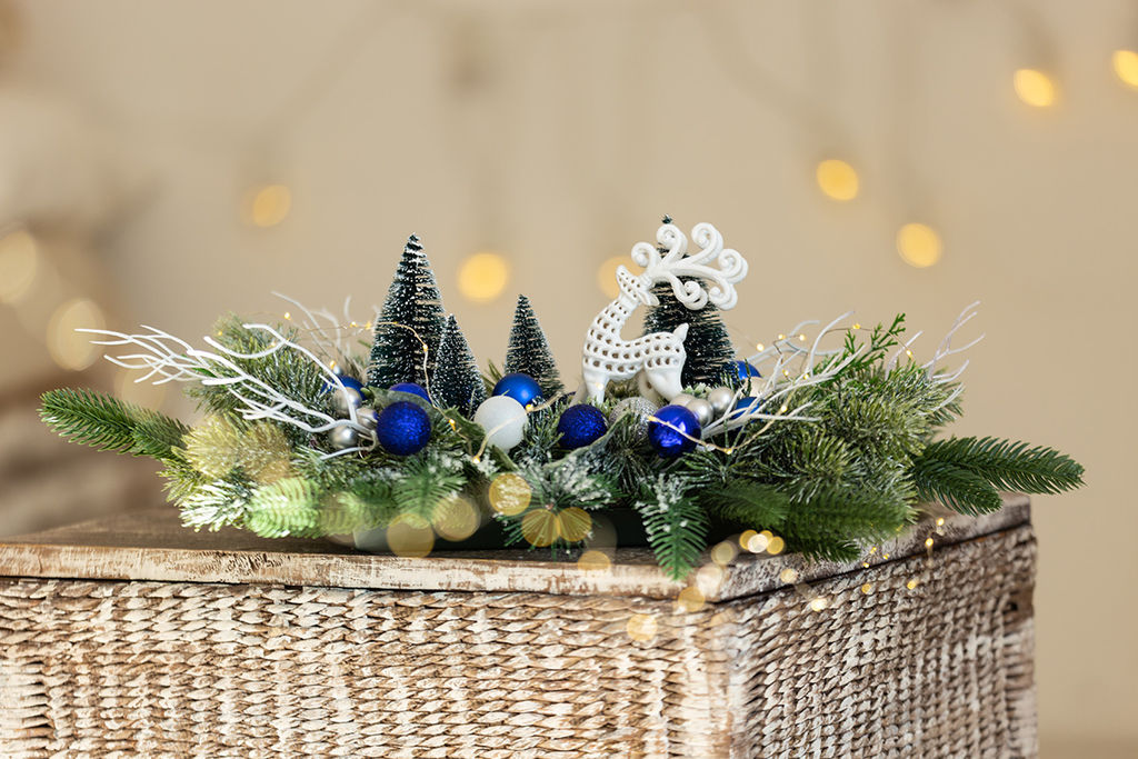 Blumentag VDD-44 Веточка декоративная хвойная 6 х 1 шт. 50 см 01  фото 4