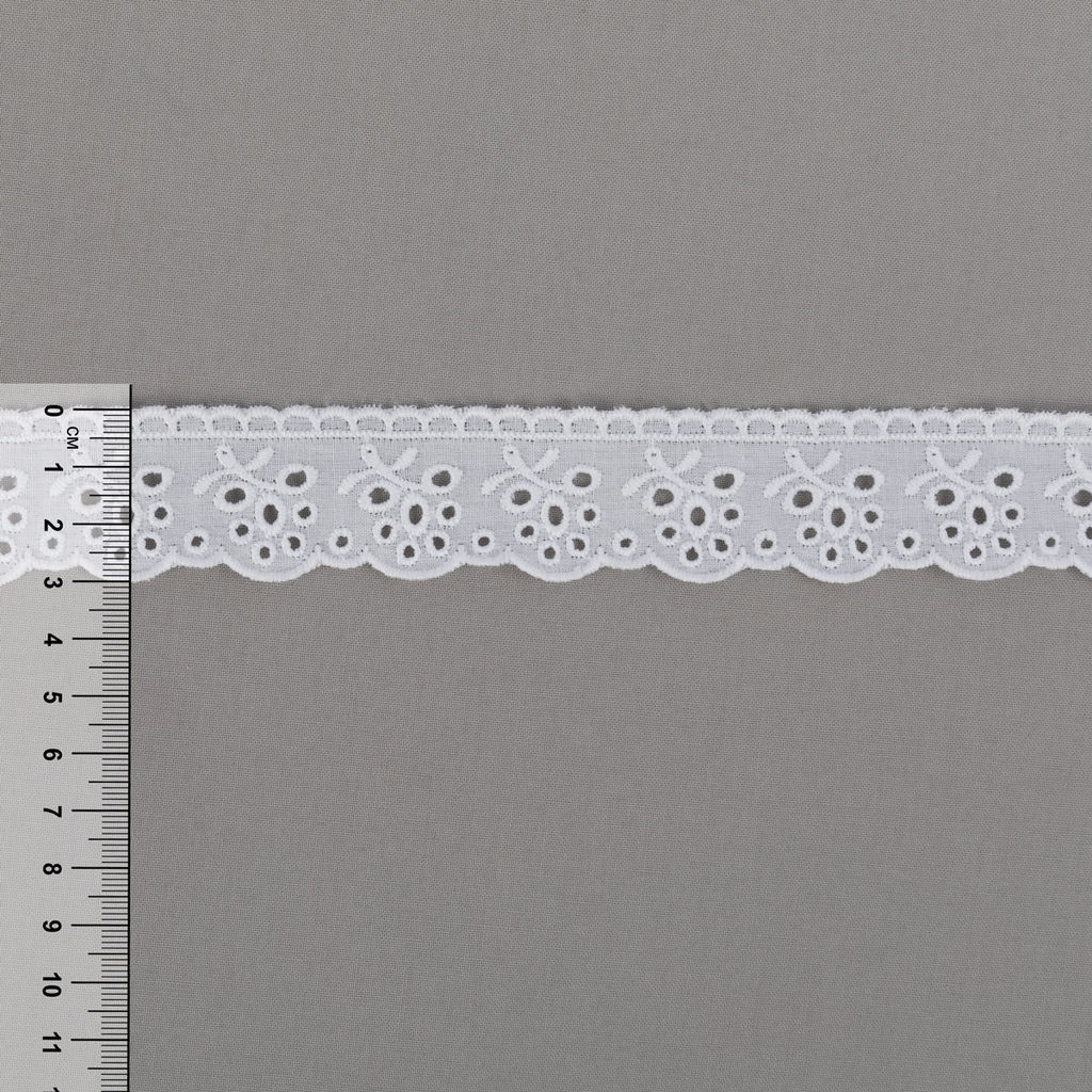 Шитье Gamma 30 мм GYEM-3001 в рулоне 9 м 0.2 м Турция белый