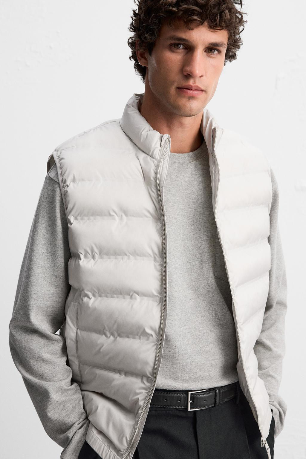 LIGHTWEIGHT PUFFER GILET - Zara фото 37