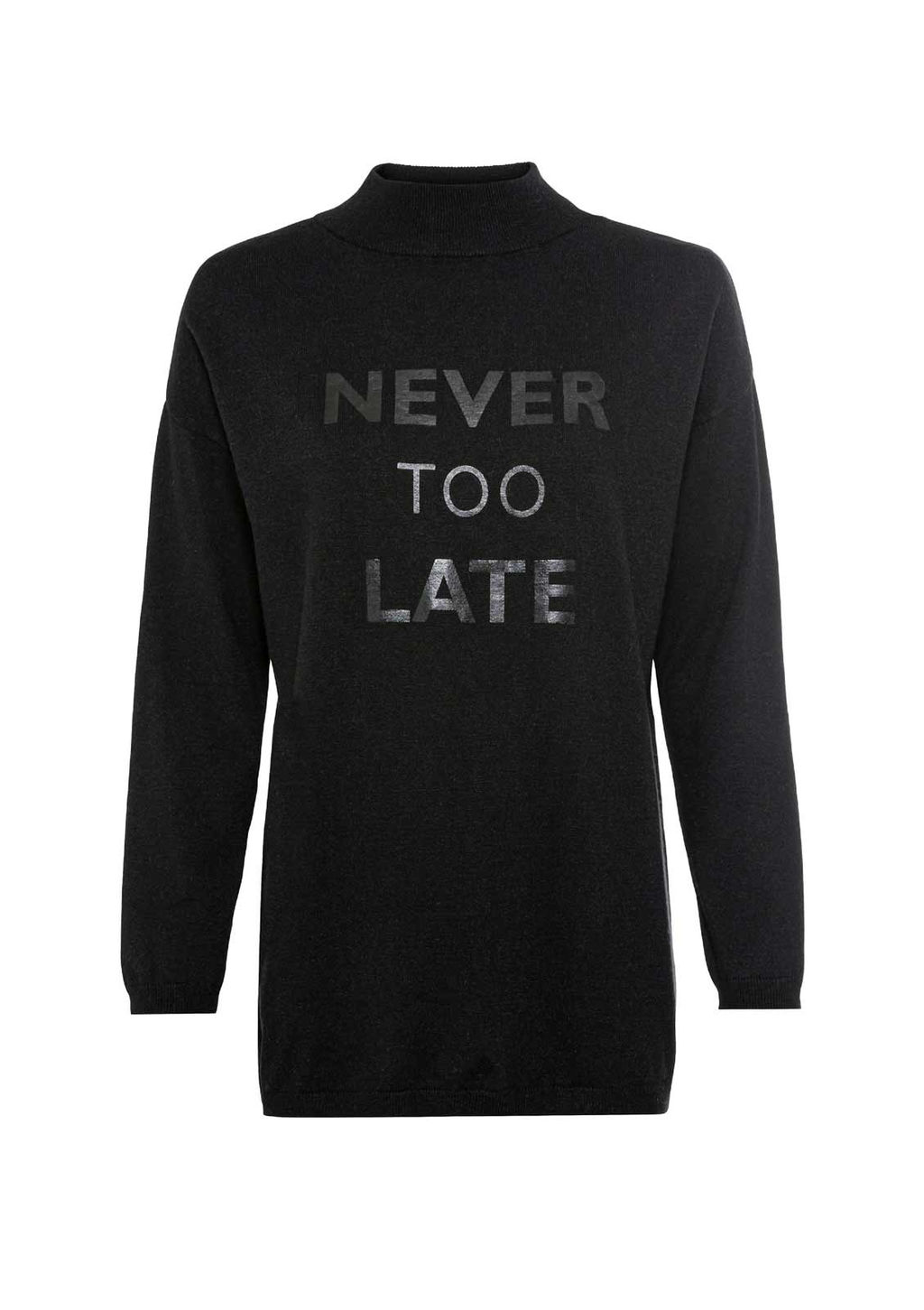 Пуловер, черный - Heine фото 2