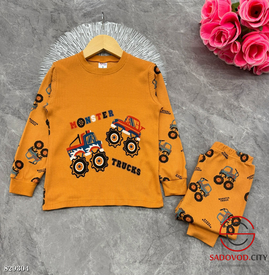 Пижама для мальчика с рисунком