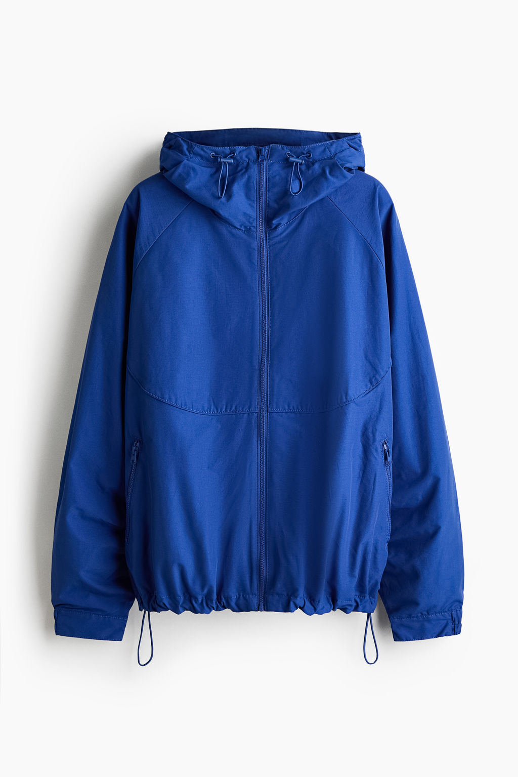 Chaqueta cortavientos con capucha