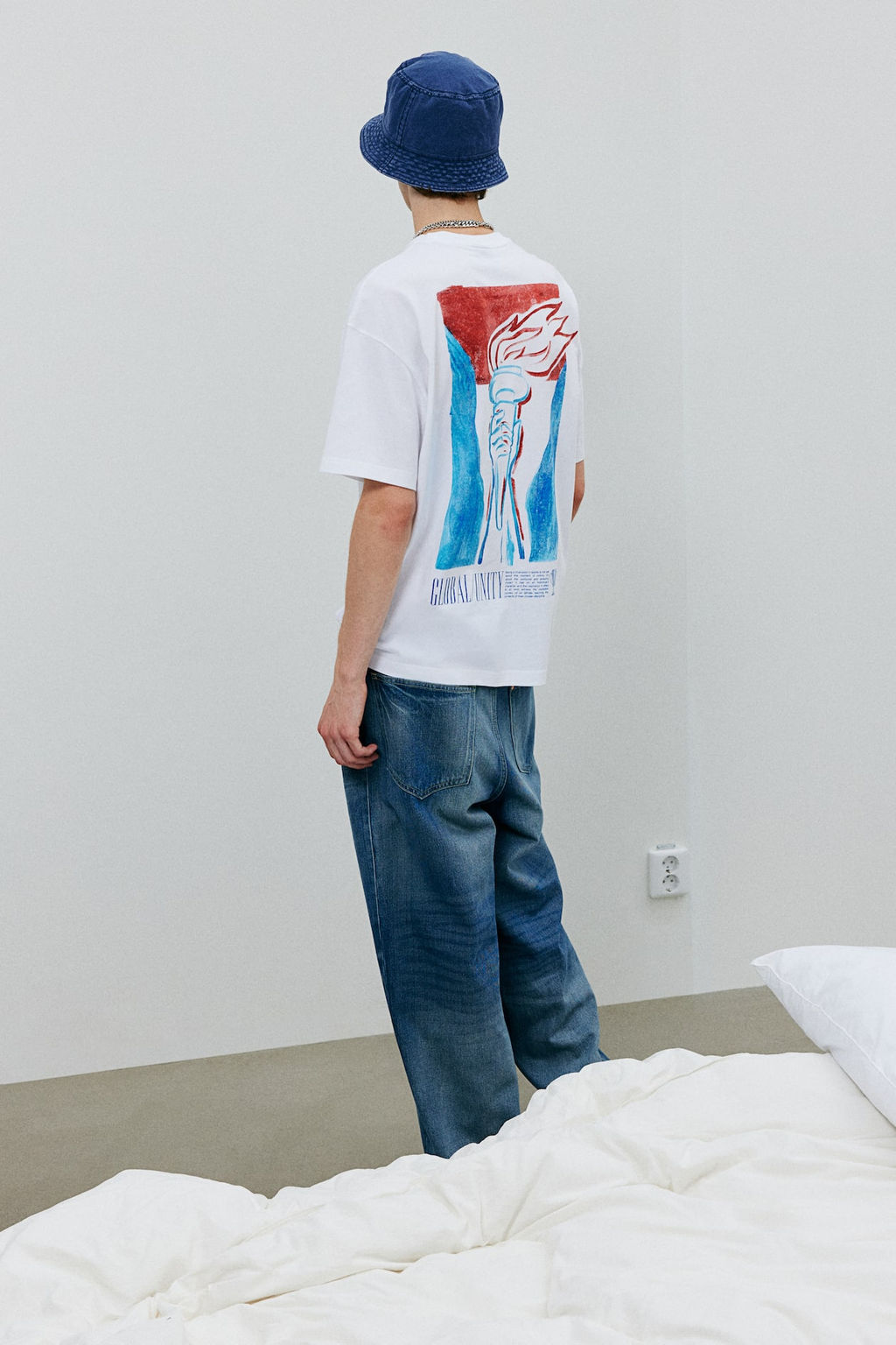 Camiseta con motivo estampado Loose Fit - H&m фото 4