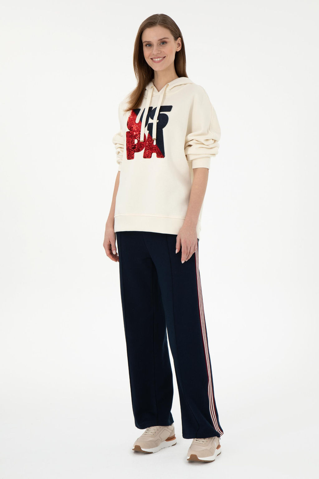 Женские темно-синие спортивные штаны Неожиданная скидка в корзине - U.s. polo assn фото 3