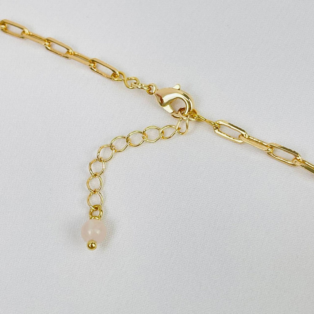 Колье на цепочке из Берилла микс и Жемчуга - Радуга самоцветов фото 3