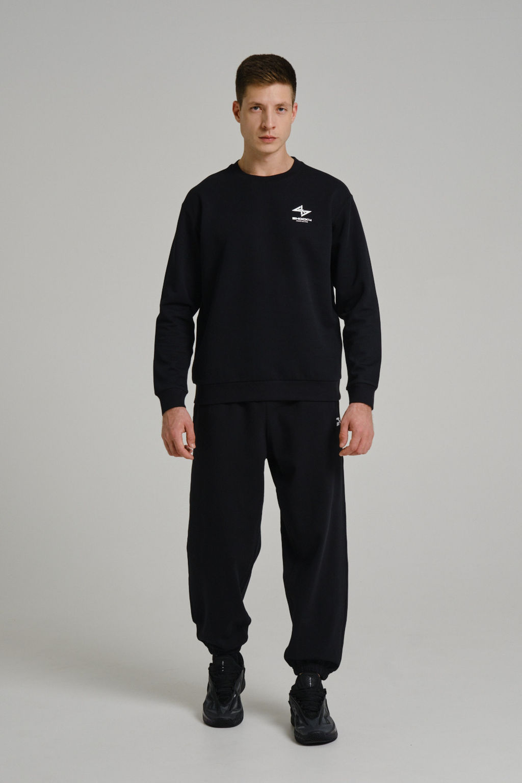 Брюки трикотажные Черный ATSC Knit Track Pants - Anta фото 2