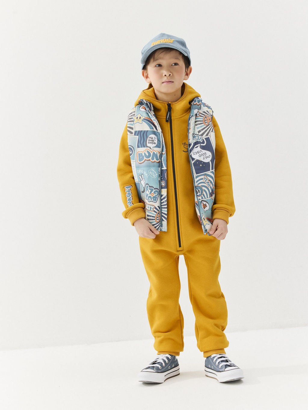 Жилет стеганый на молнии Comic Hero - Bungly фото 2