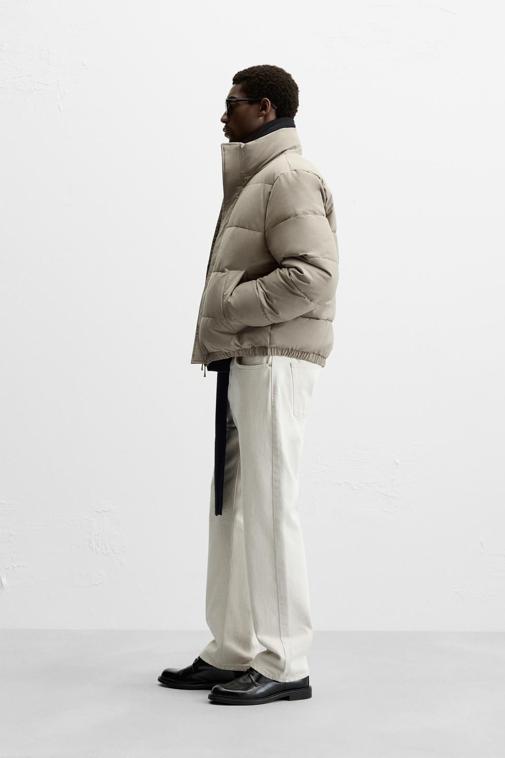 BOXY FIT PADDED JACKET - Zara фото 13