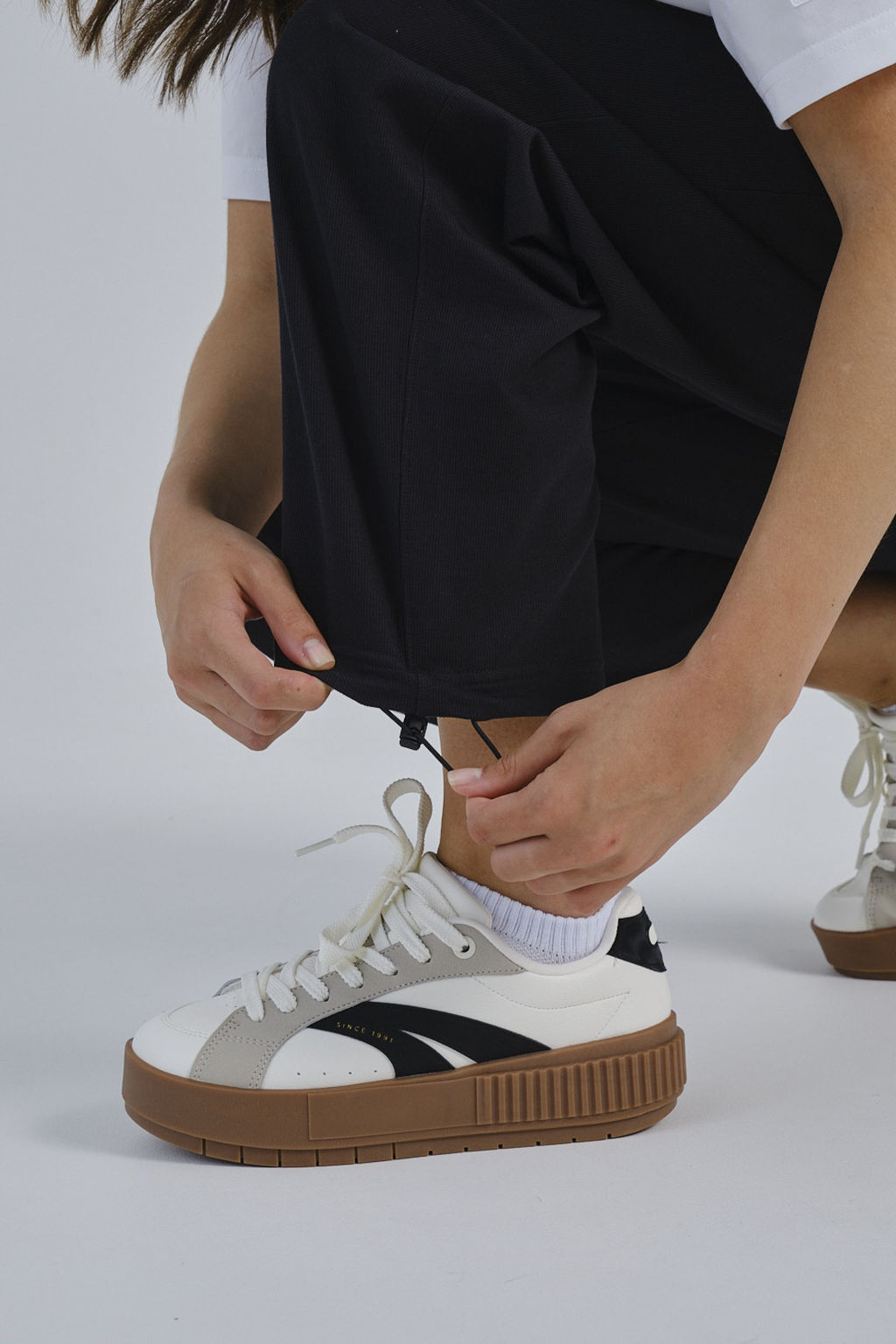 Брюки трикотажные Черный