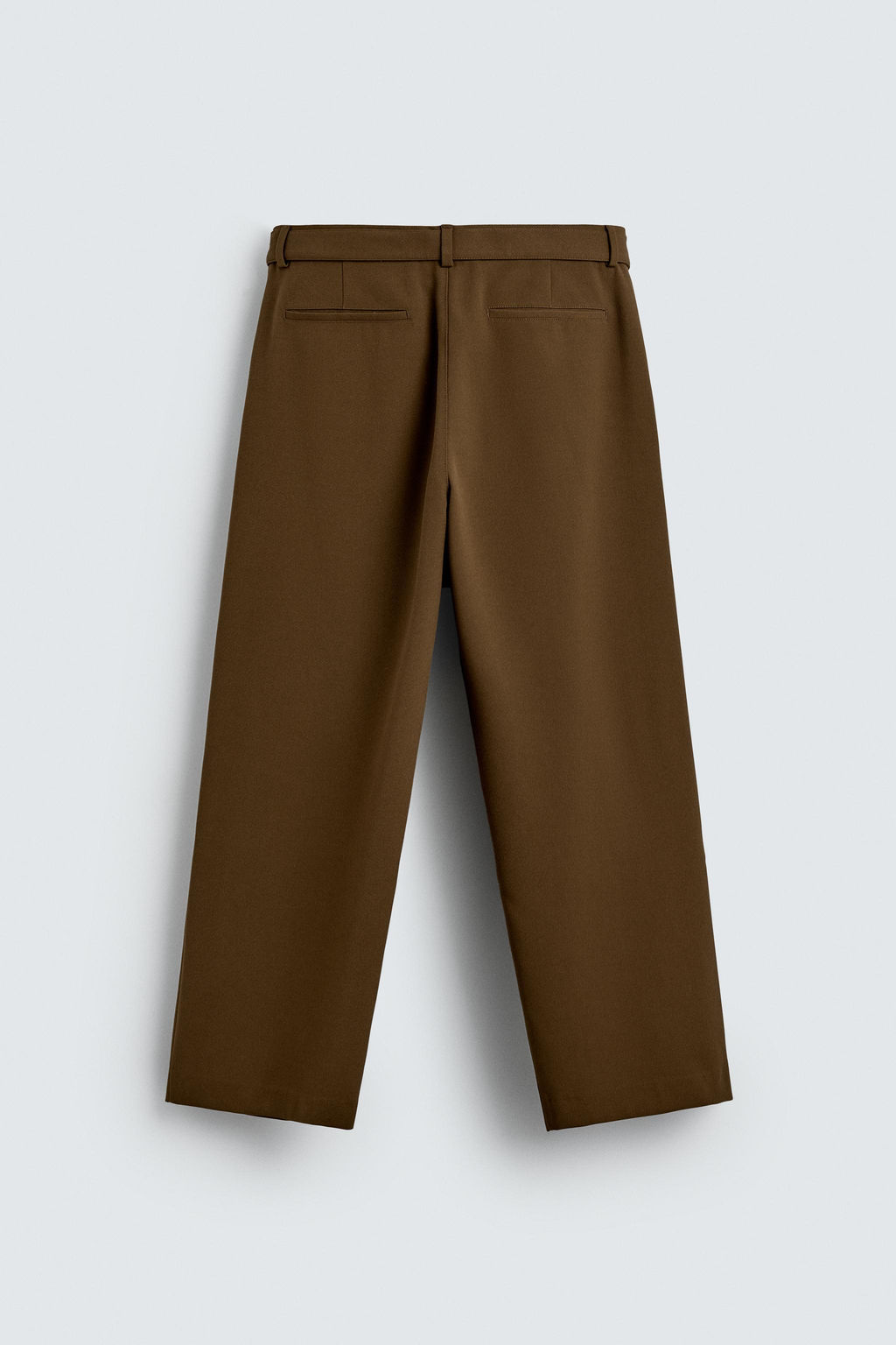 RELAXED FIT TROUSERS WITH BELT - Zara фото 7