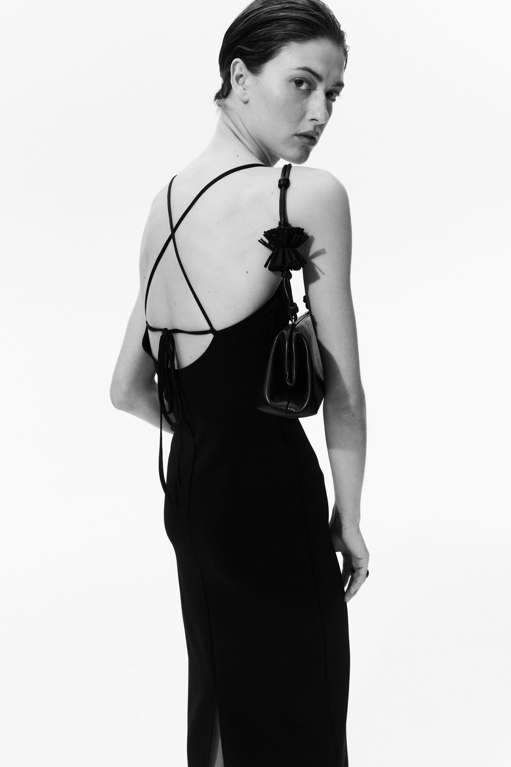 Vestido midi con escote en U - H&m фото 2
