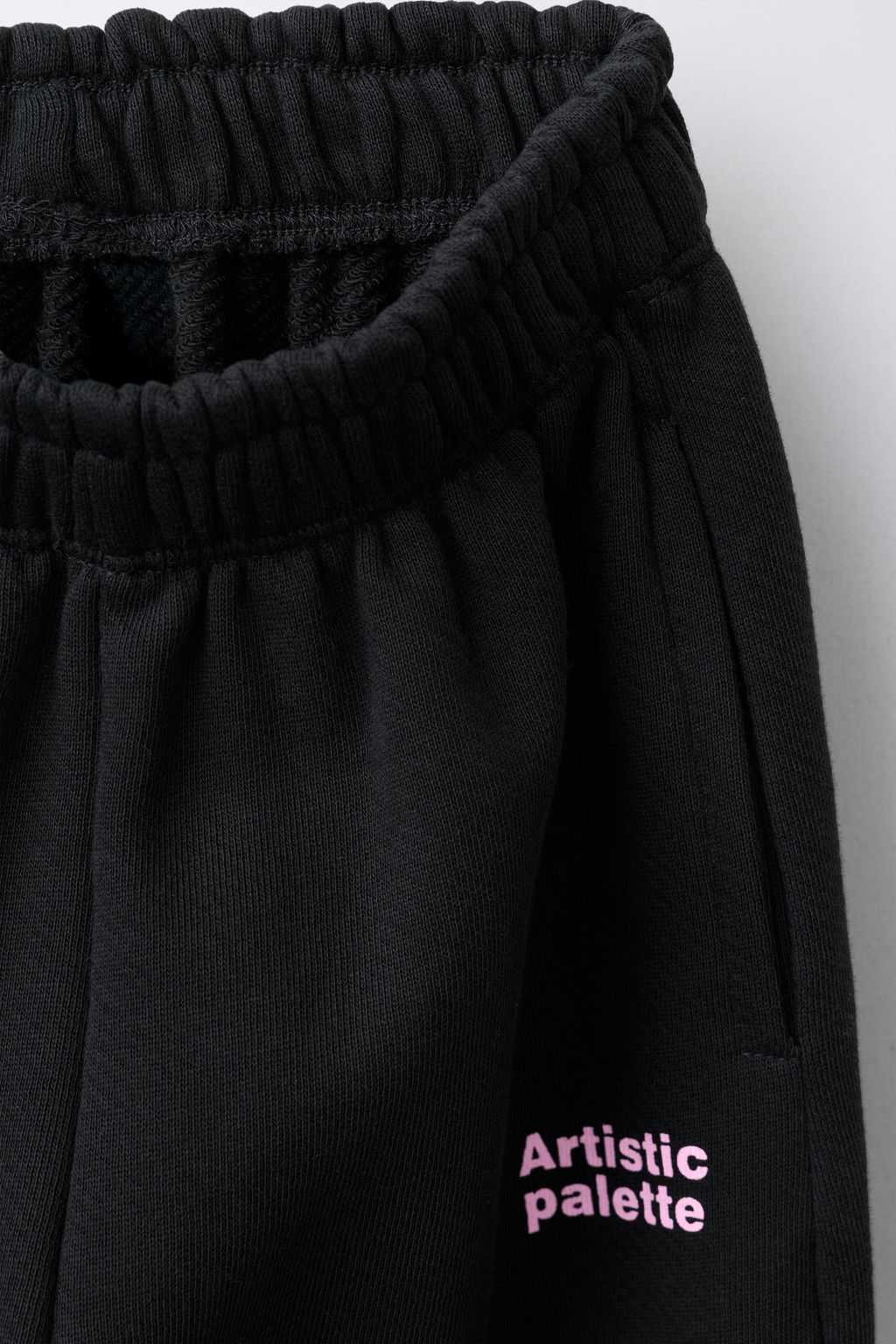 CONJUNTO SUDADERA Y PANTAL?N FELPA TEXTO / Negro - Zara фото 10