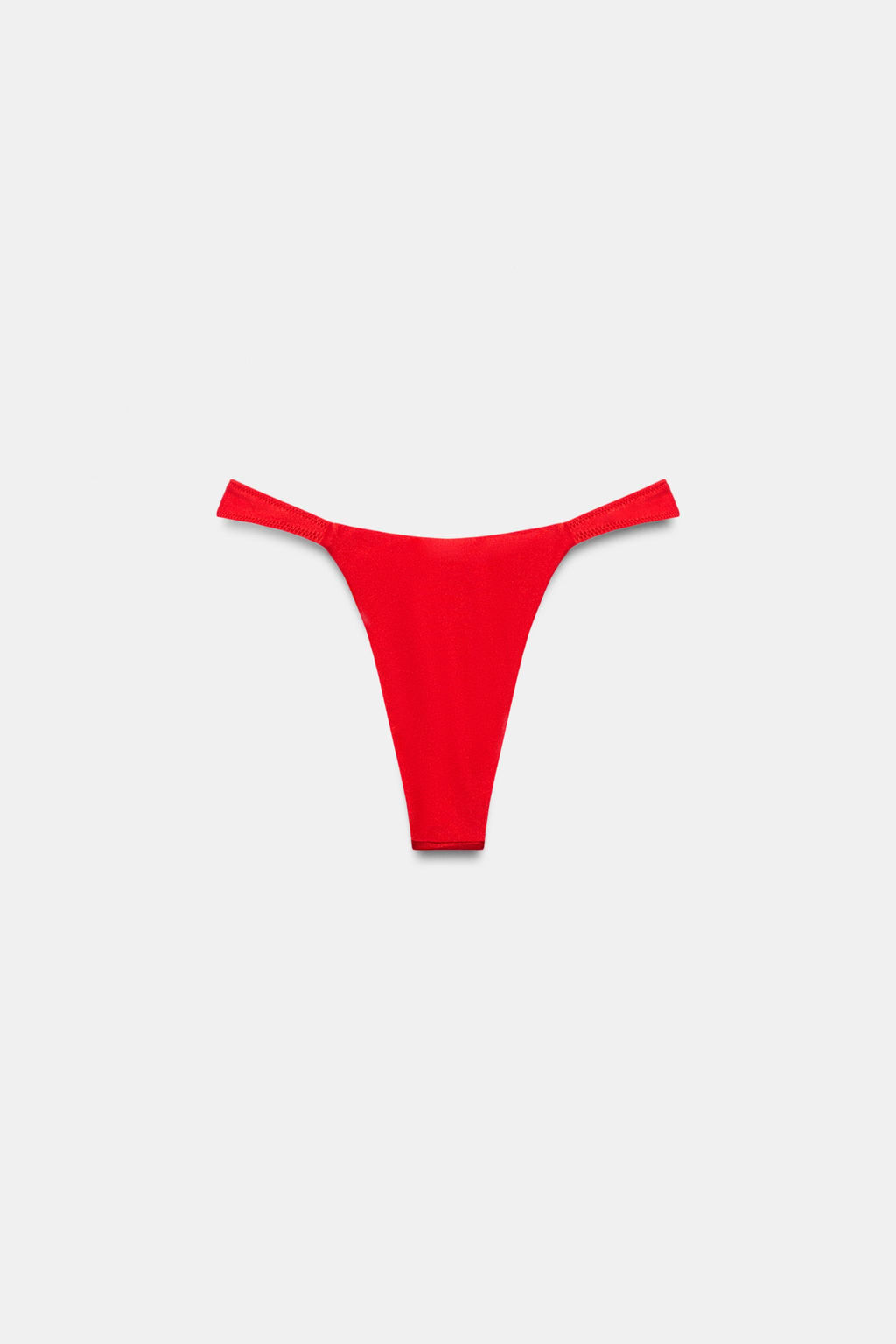 BRAGUITA BIKINI SATINADA / Rojo - Zara фото 6