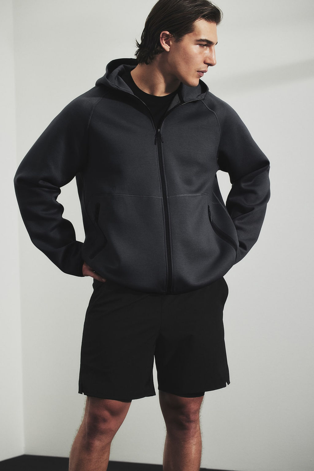 Chaqueta sudadera de deporte en DryMove - H&m фото 4