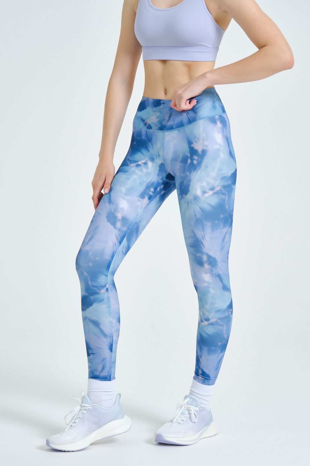 Легинсы Темно-синий (Принт)