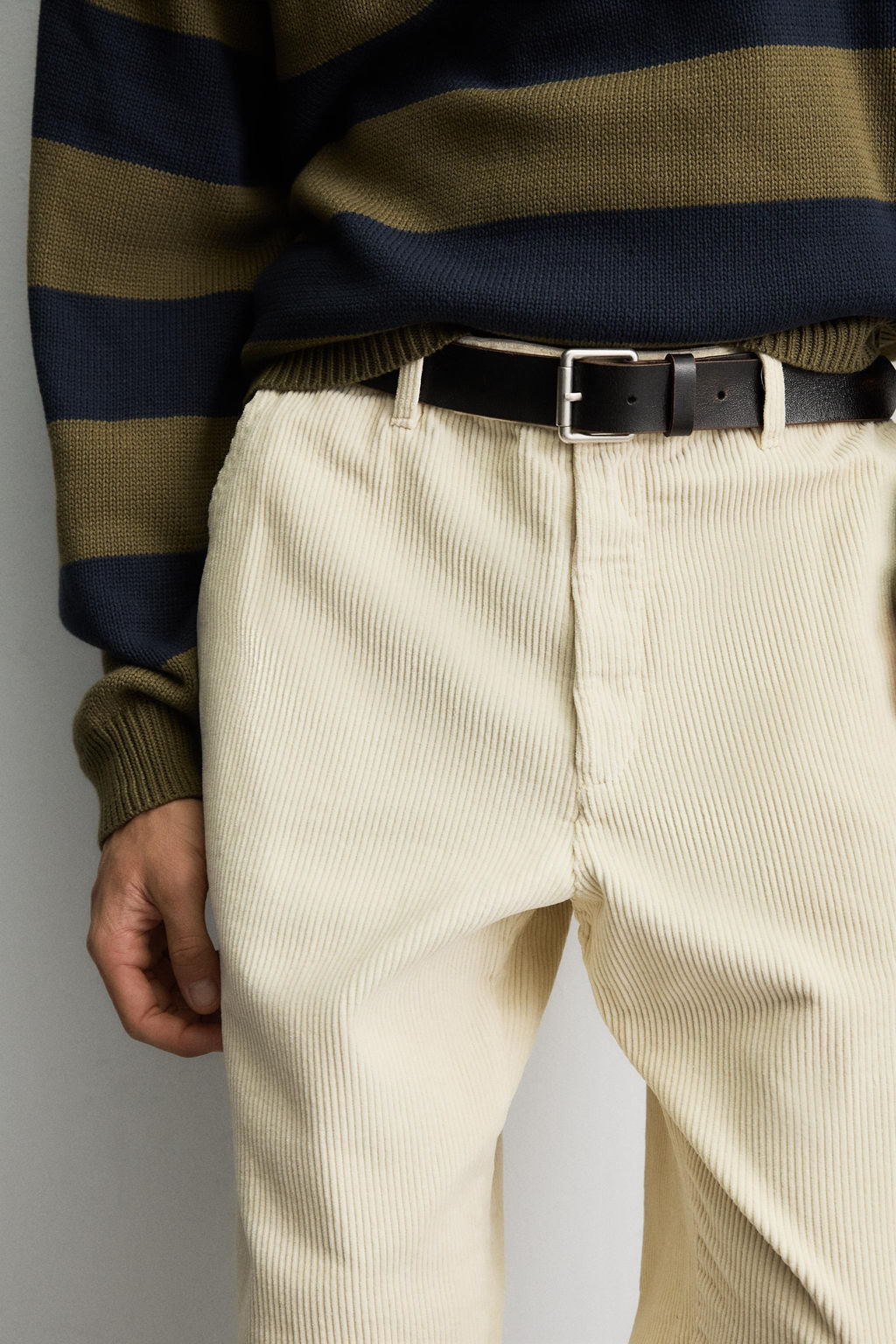 CARROT FIT CORDUROY TROUSERS - Zara фото 6