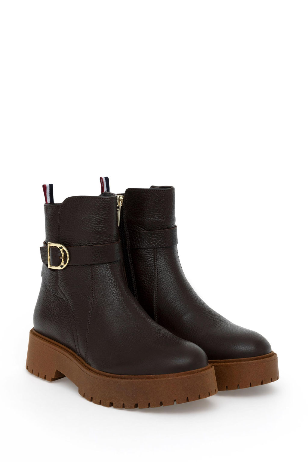 U. S. Polo Assn / Женские коричневые ботинки - U.s. polo assn фото 11