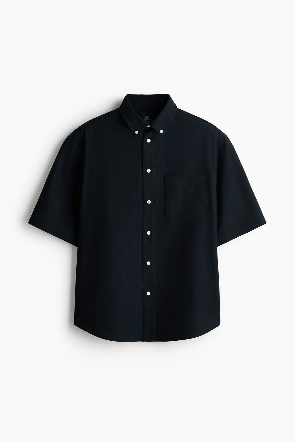 Camisa Oxford de manga corta Relaxed Fit