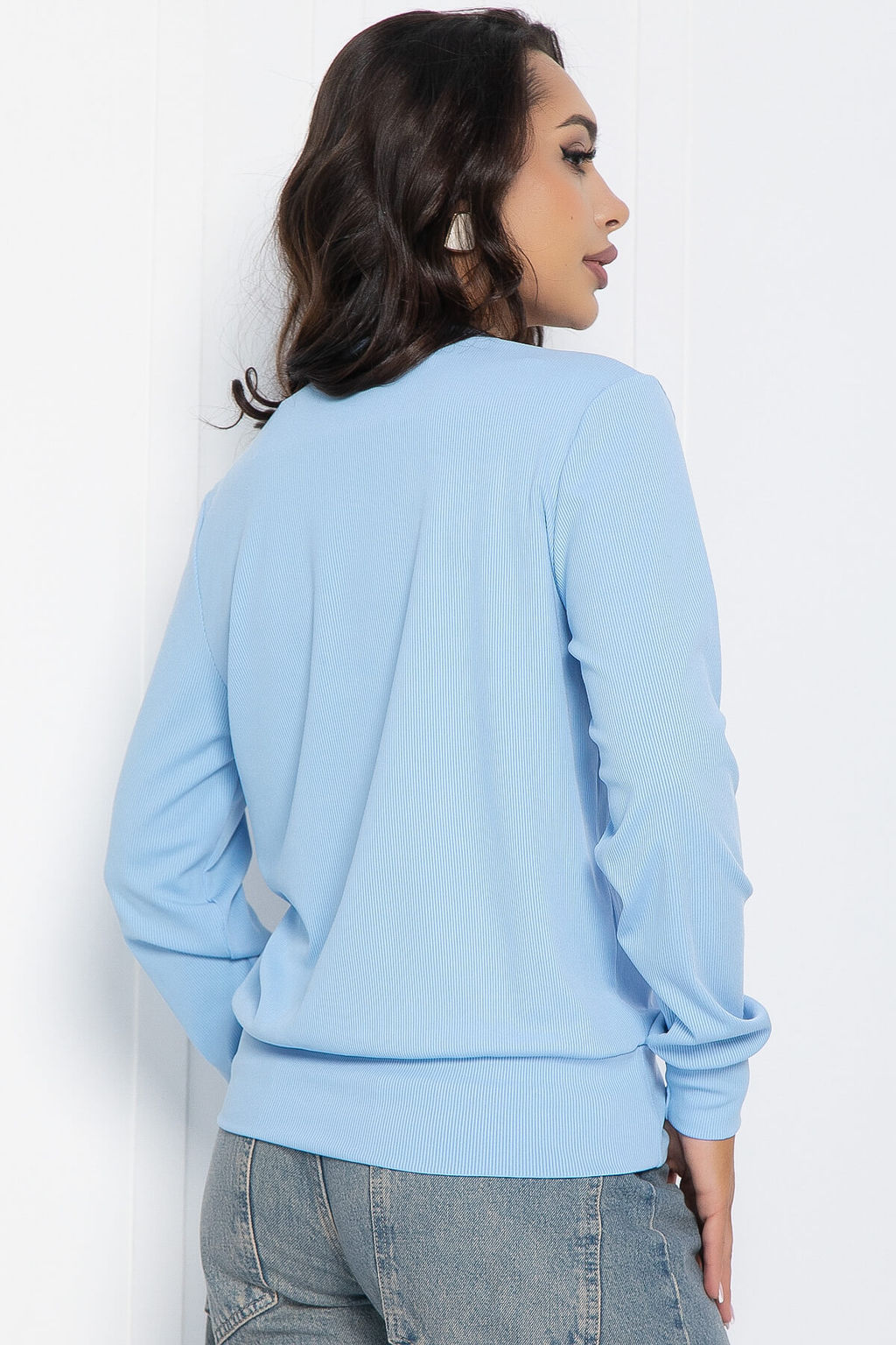 Джемпер Эвил (голубой) Б12306-33 - Lt collection фото 2