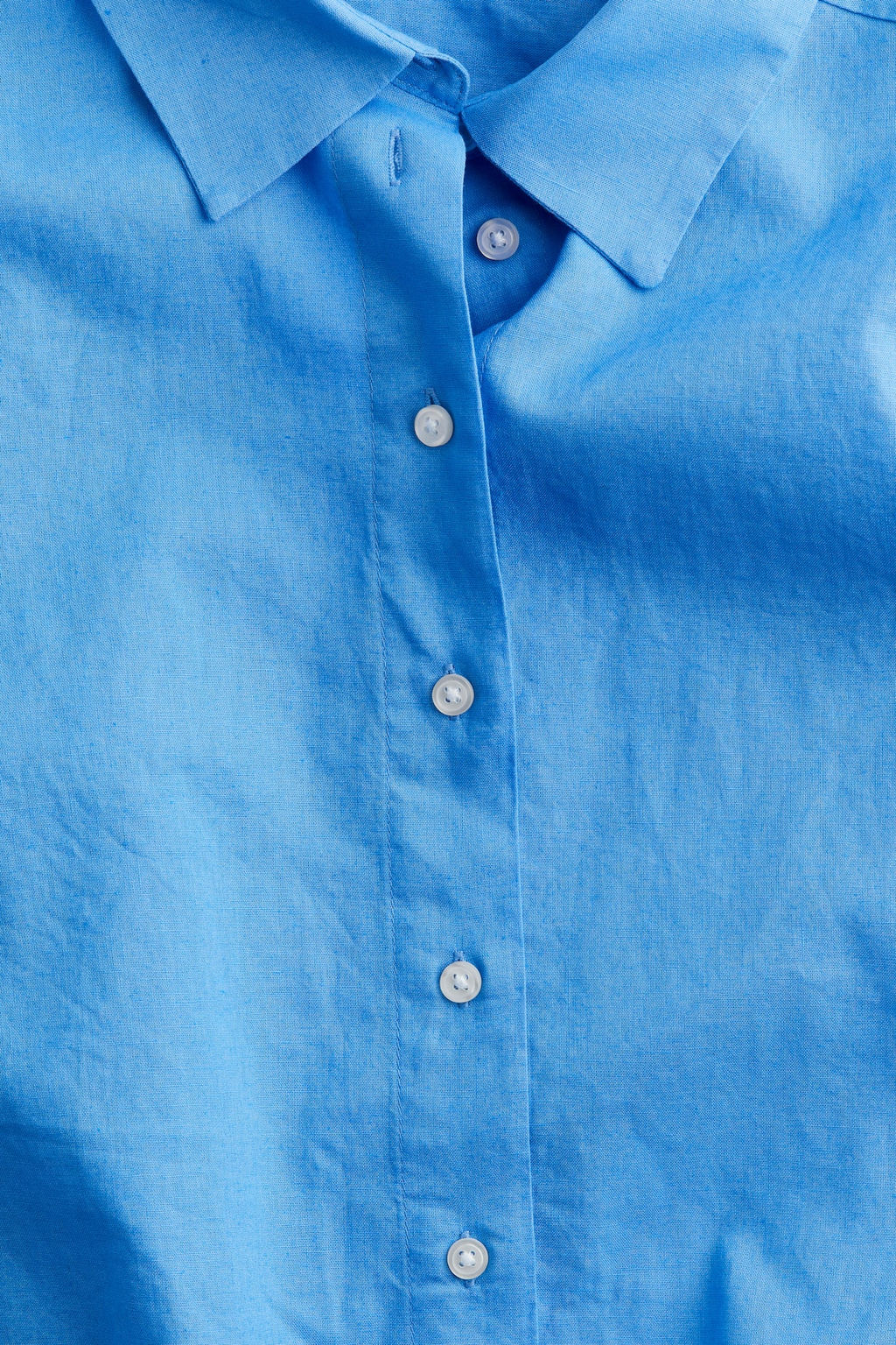 Camisa en mezcla de lino - H&m фото 5