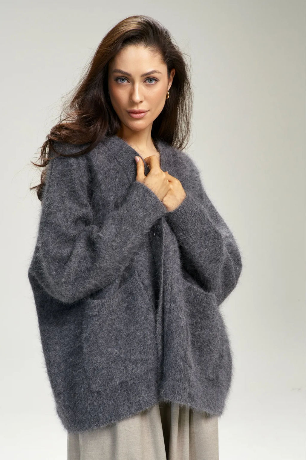 Кардиган Fluffy Grey - Erist store фото 3