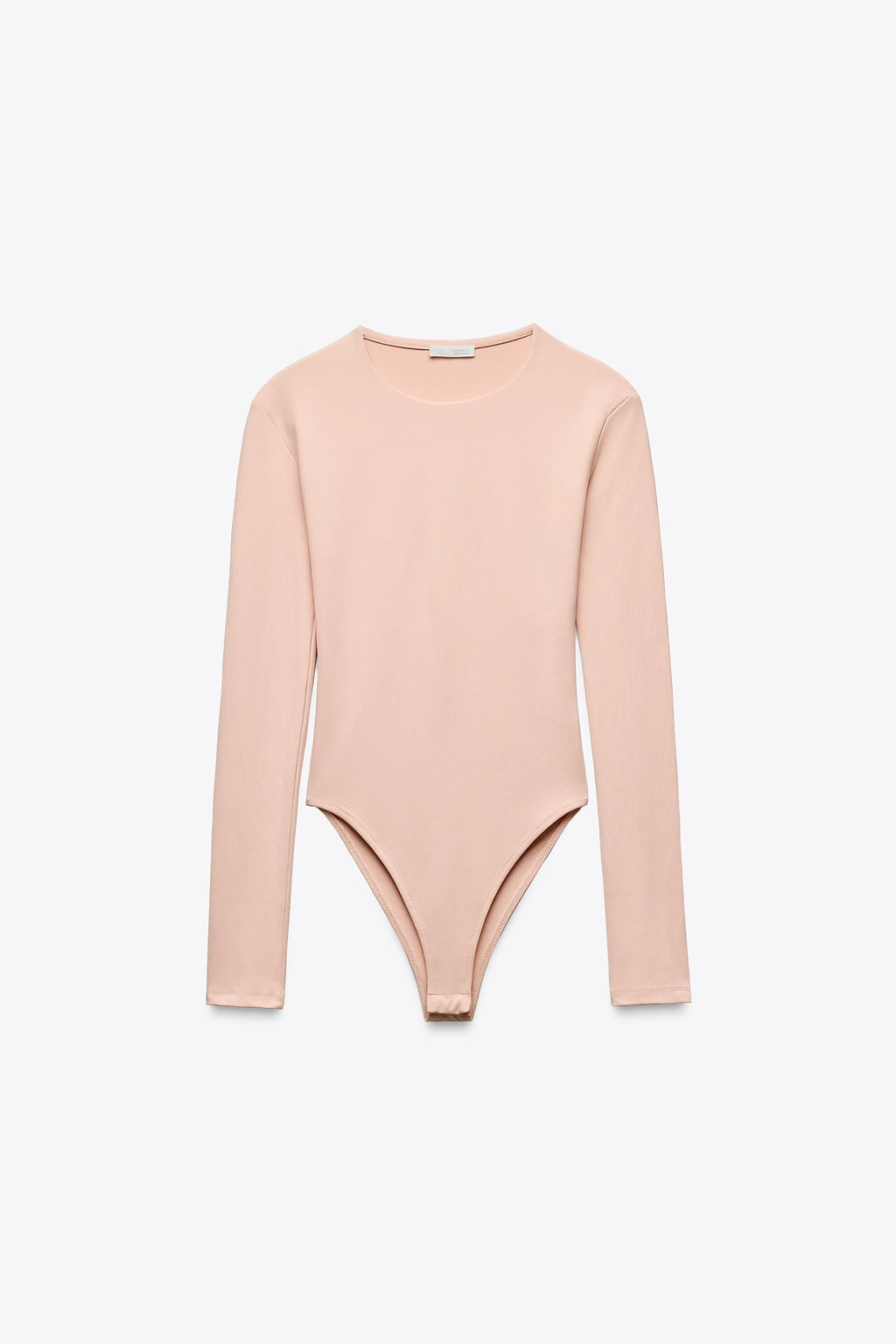 LONG SLEEVE POLYAMIDE BODYSUIT - Zara фото 27