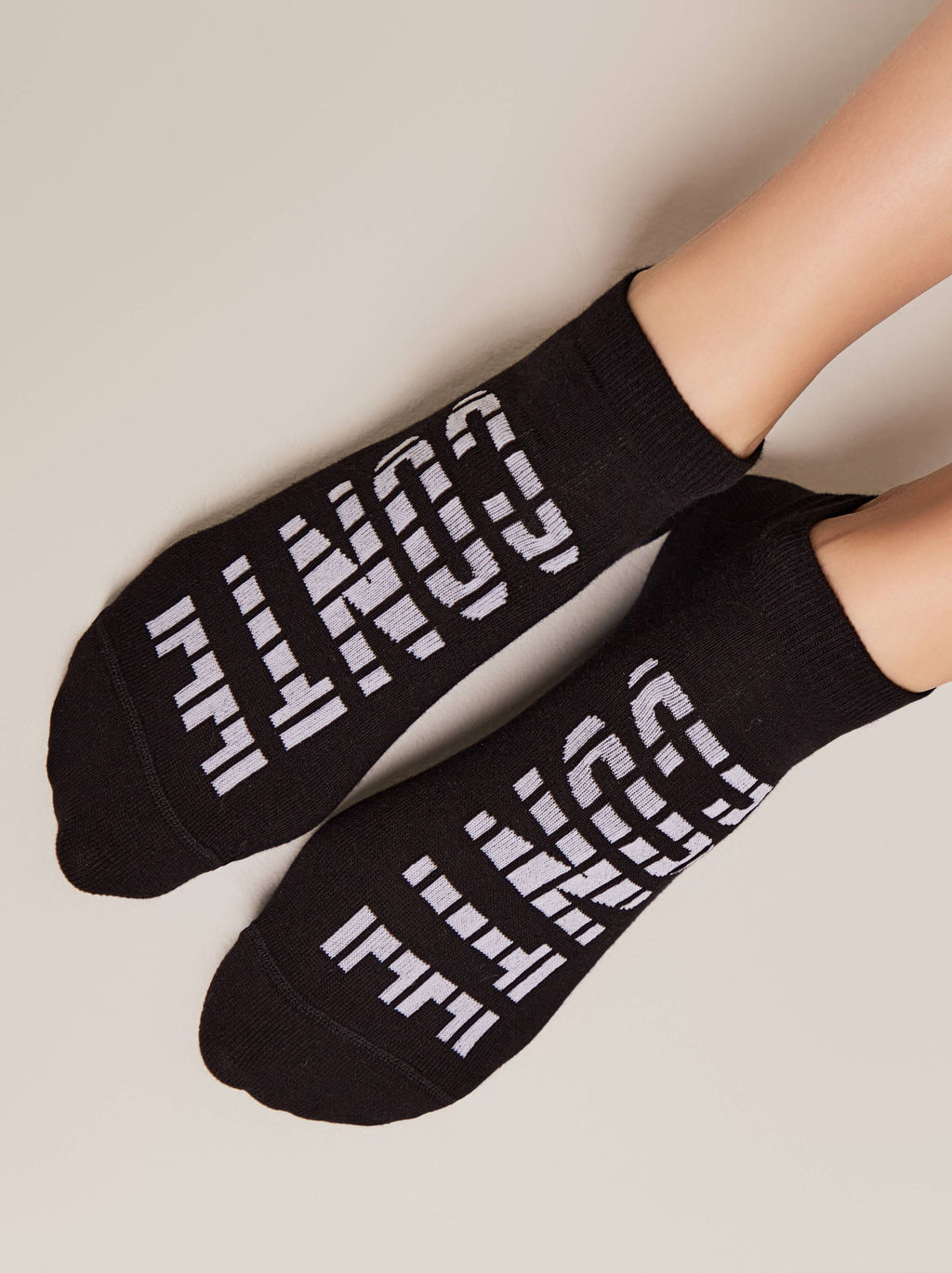 Цена за 2 пары. Носки Короткие CONTE ACTIVE Носки женские черный - Conte elegant фото 4