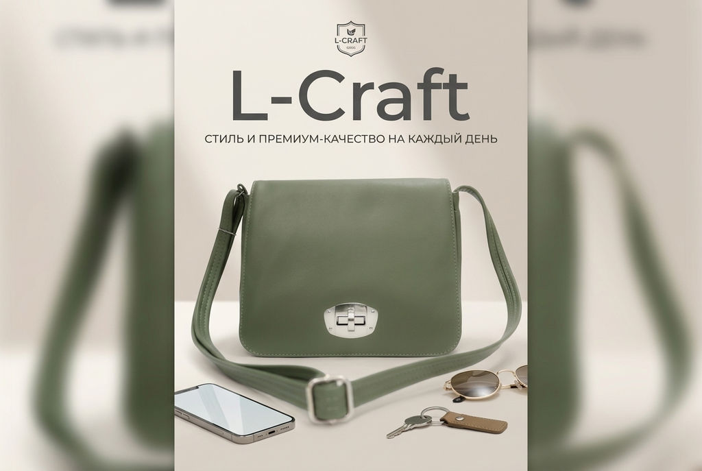 Сумка женская№1437 - L-craft фото 6