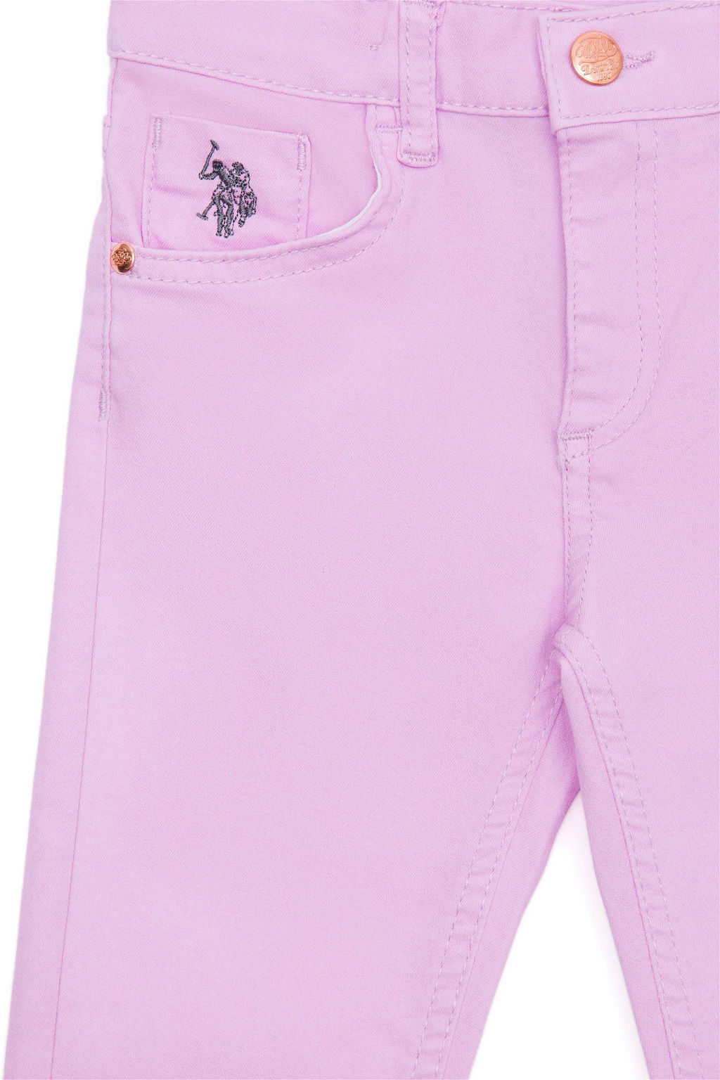 U. S. Polo Assn Брюки из парусины магнолии для девочек - U.s. polo assn фото 14