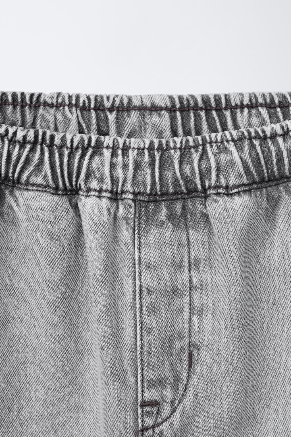 BARREL DENIM TROUSERS - Zara фото 3