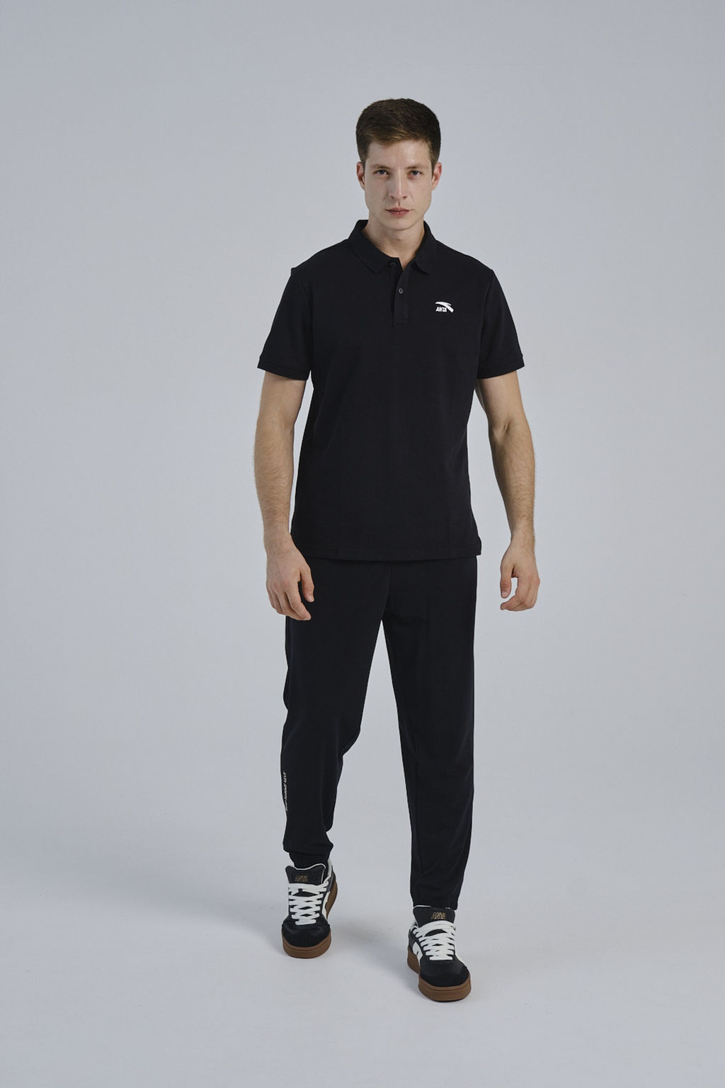 Брюки трикотажные Черный - Anta фото 2