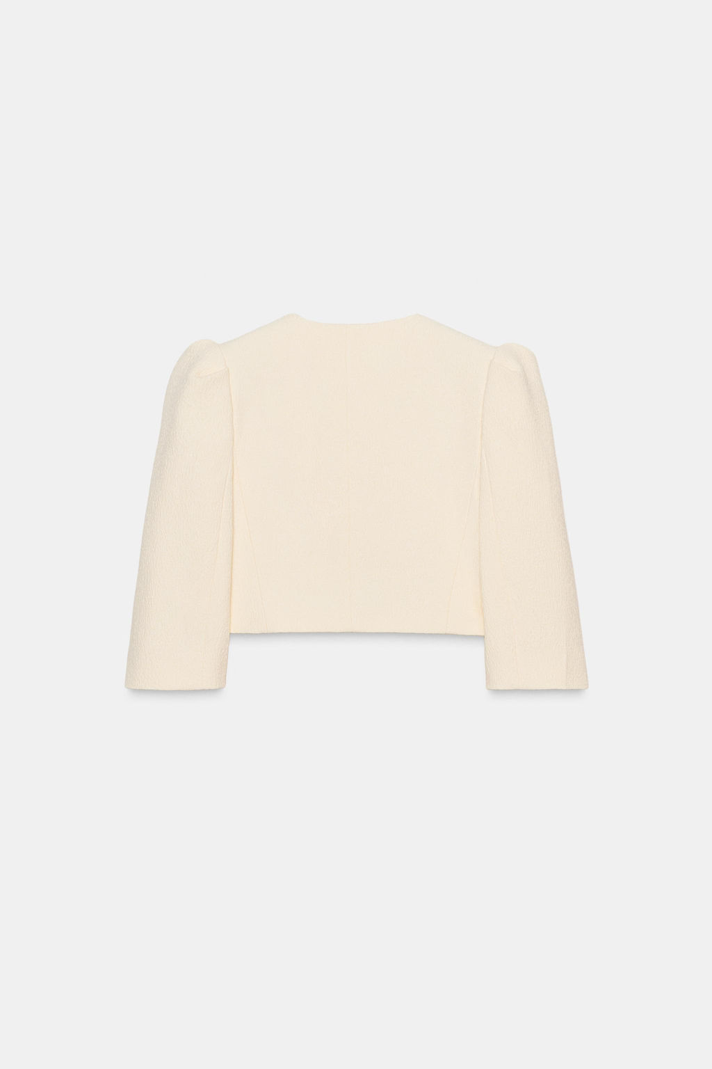 SHORT PUFF-SLEEVE BLAZER - Zara фото 7