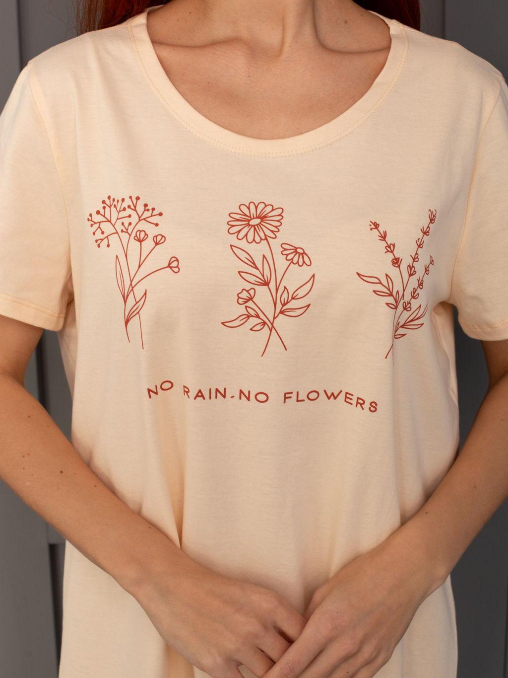 Платье женское кулирка "АСТРА" ПЕРСИК