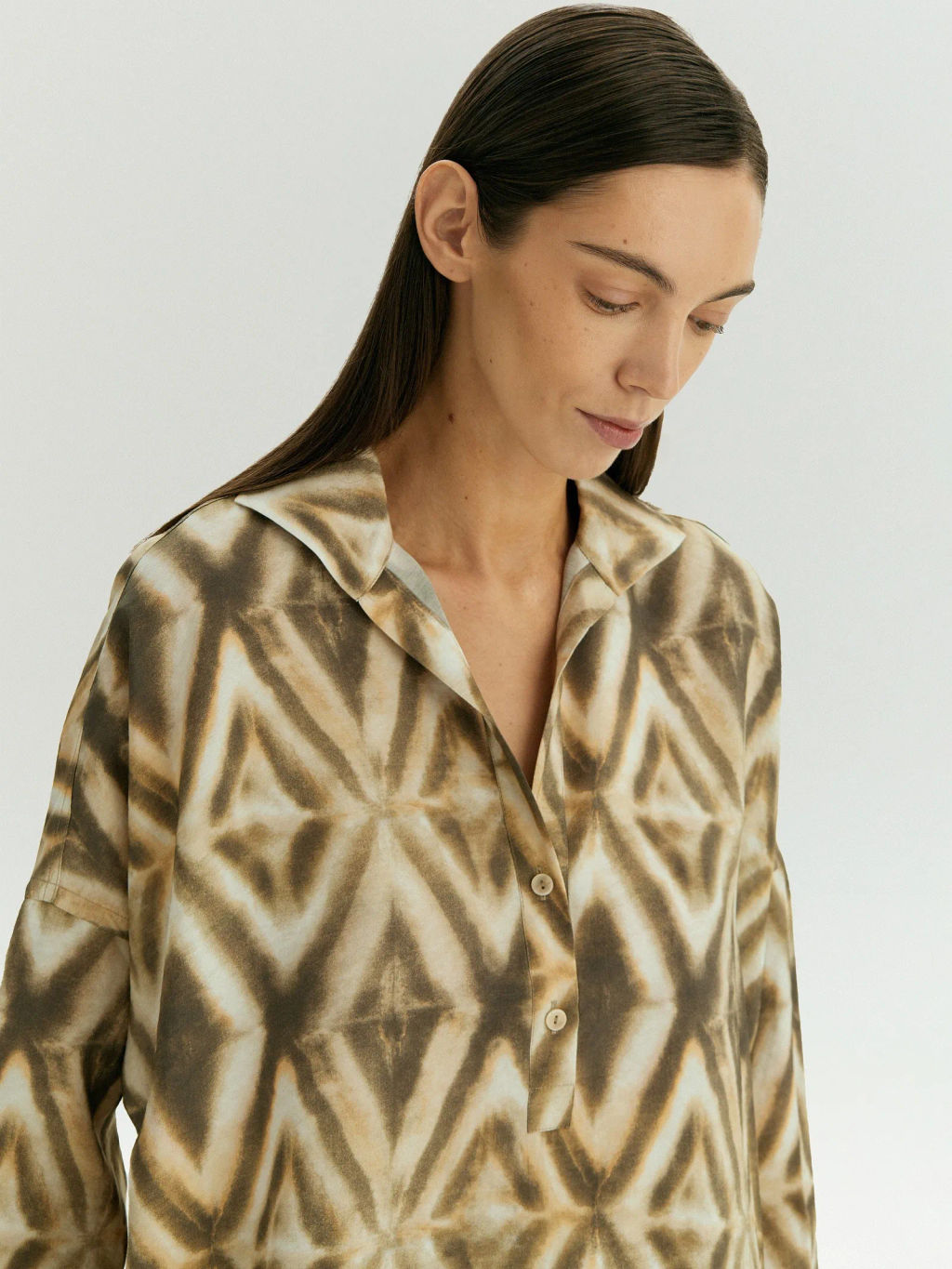 EMKA / Блузка из модала с принтом  фото 5