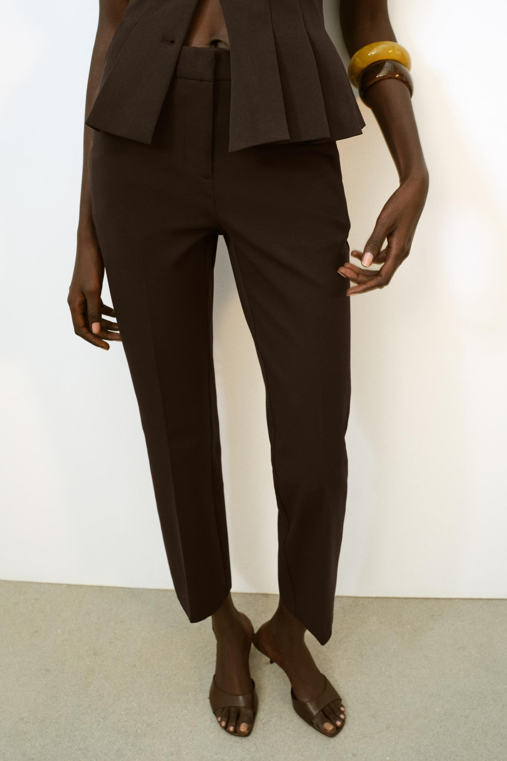 MINI FLARE TROUSERS - Zara фото 10