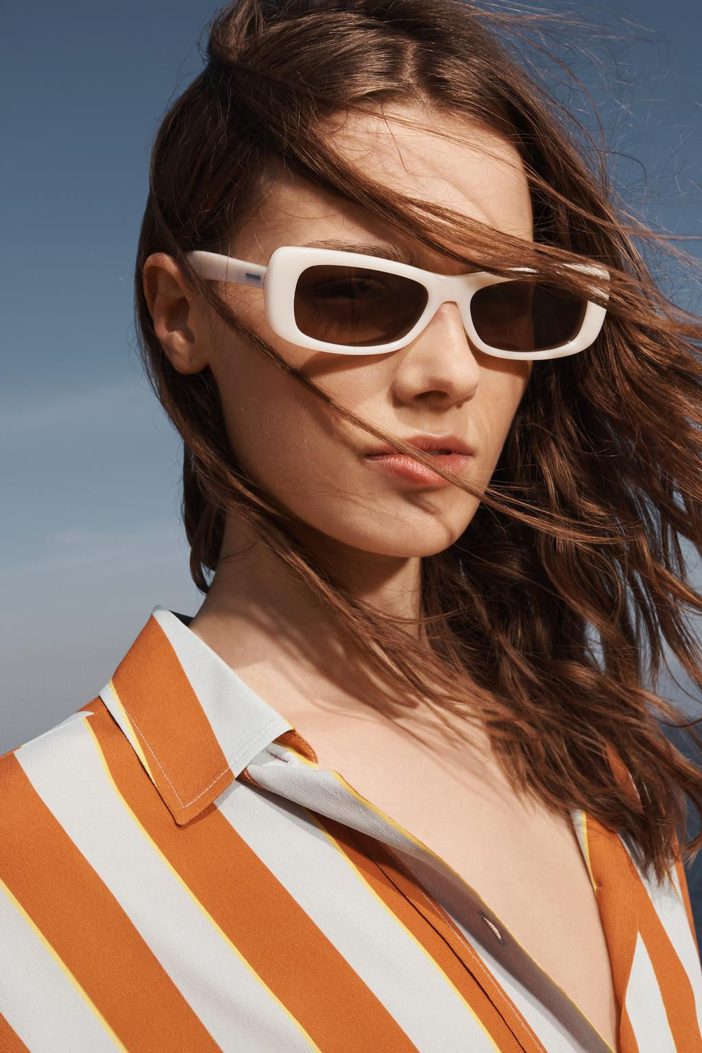 LIMITED EDITION STRIPED OVERSIZE SHIRT - Zara фото 3