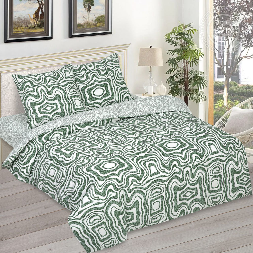 Постельное белье Энимал (поплин DE LUXE) Евро/Пододеяльник: 1 шт. - 215*200; Простыня: 1 шт. - 215*240; Наволочка: 2 шт. - 70*70; DE LUXE