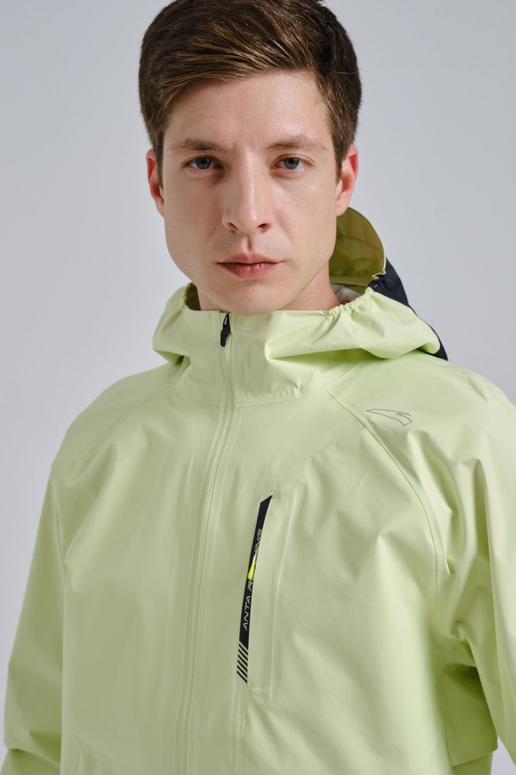 Куртка Зеленый ADVANCED RUNNING Woven Track Top - Anta фото 4