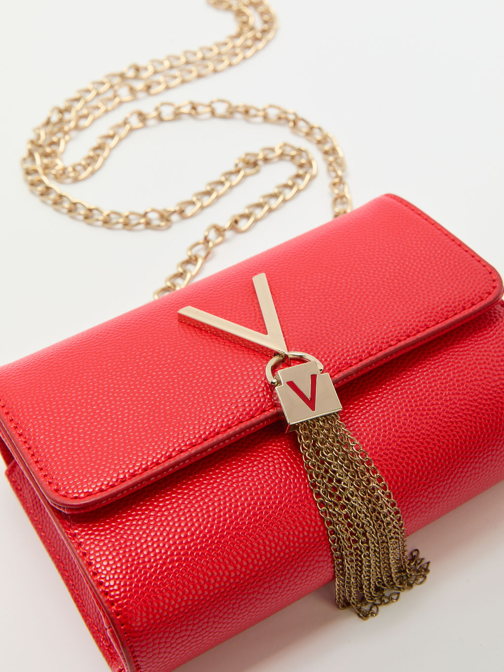 Клатч VALENTINO DIVINA Артикул 2646301, алый  фото 5