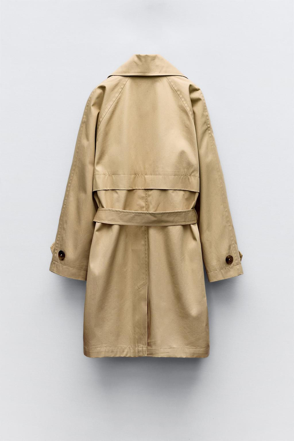 TRENCH COAT WITH BELT - Zara фото 3