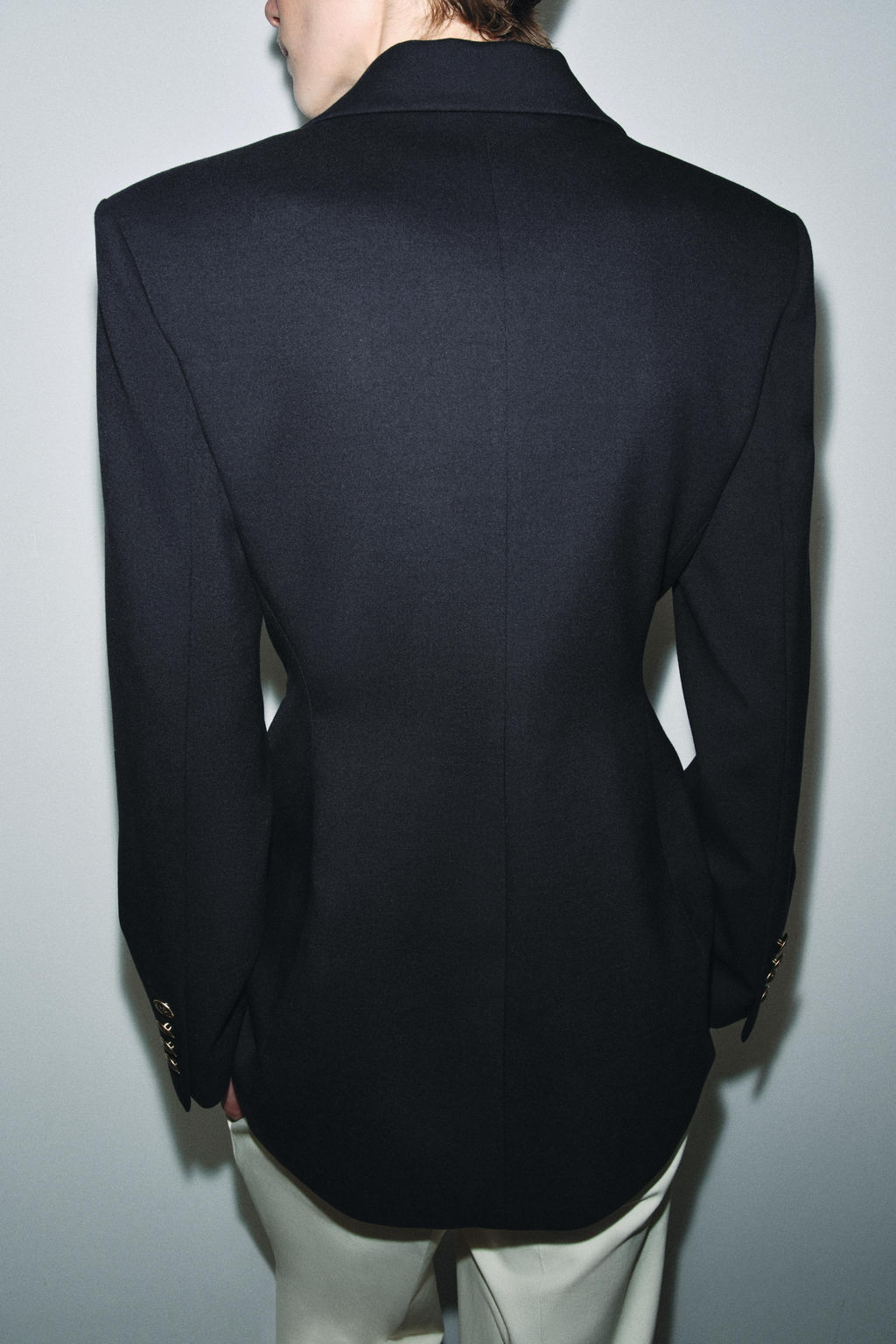 BLAZER ENTALLADA BOTONES ZW COLLECTION / Marino oscuro - Zara фото 11