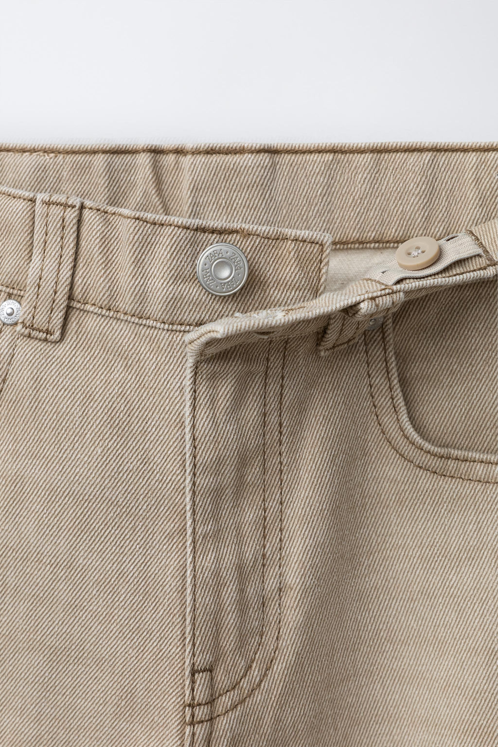 PANTAL?N BARREL / Beige - Zara фото 3