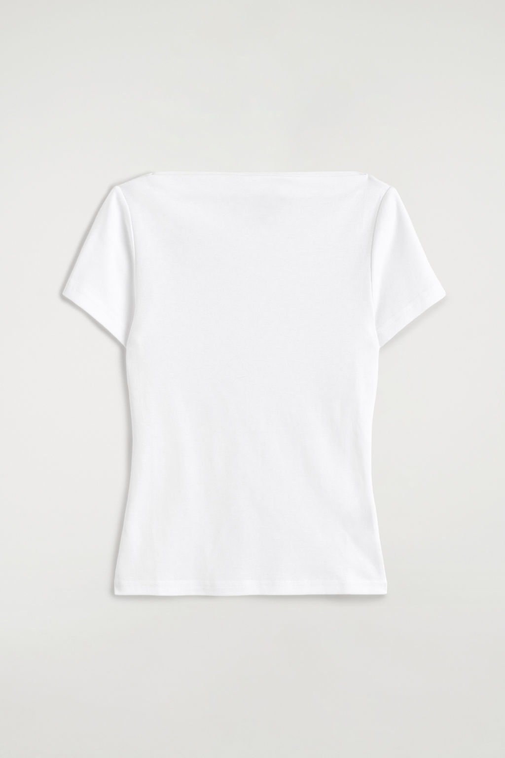 CAMISETA ALGOD?N CUELLO BARCO SLIM FIT - H&m фото 2